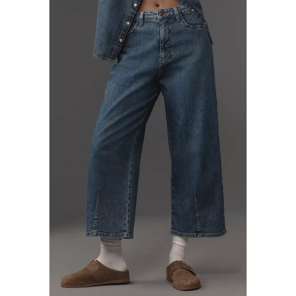 Pilcro Denim - The Kenna Mid-Rise Heritage Barrel Jeans by Pilcro 27